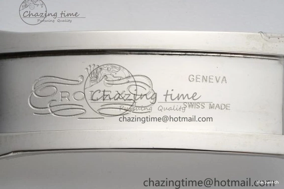 Steel Oyster DateJust 36 Textured Dial V2 on 904L JDF Blue VR3235 SS Bracelet 0228